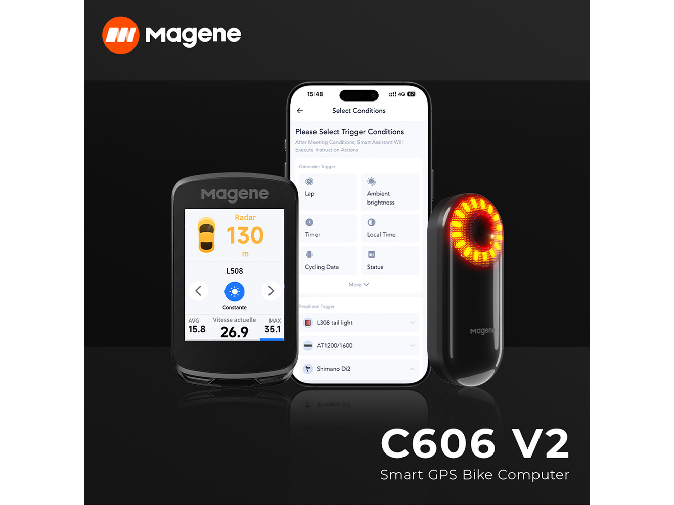 MAGENE C606 V2 GPS Bike Computer - Image 10