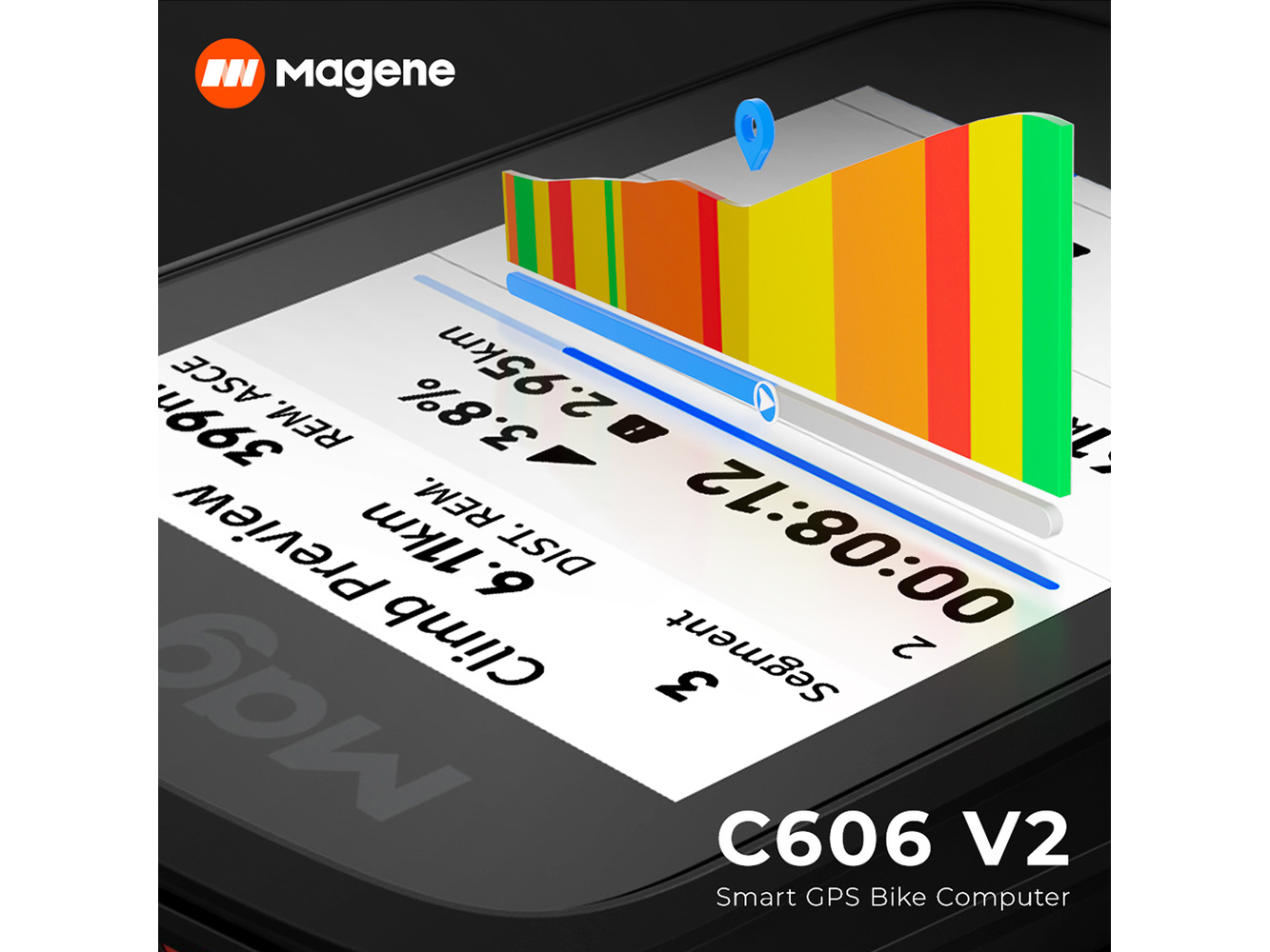 MAGENE C606 V2 GPS Bike Computer - Image 5