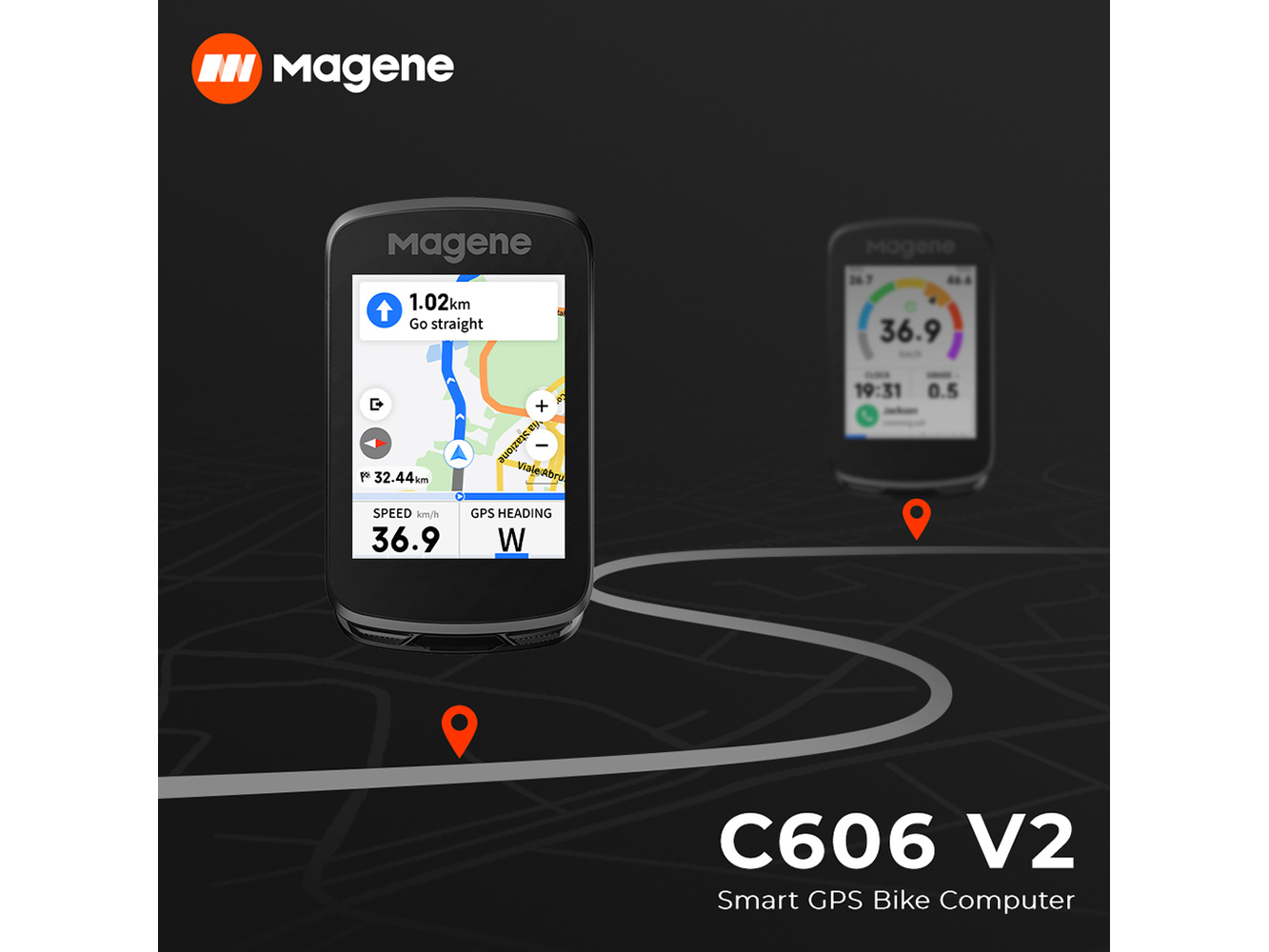 MAGENE C606 V2 GPS Bike Computer - Image 9