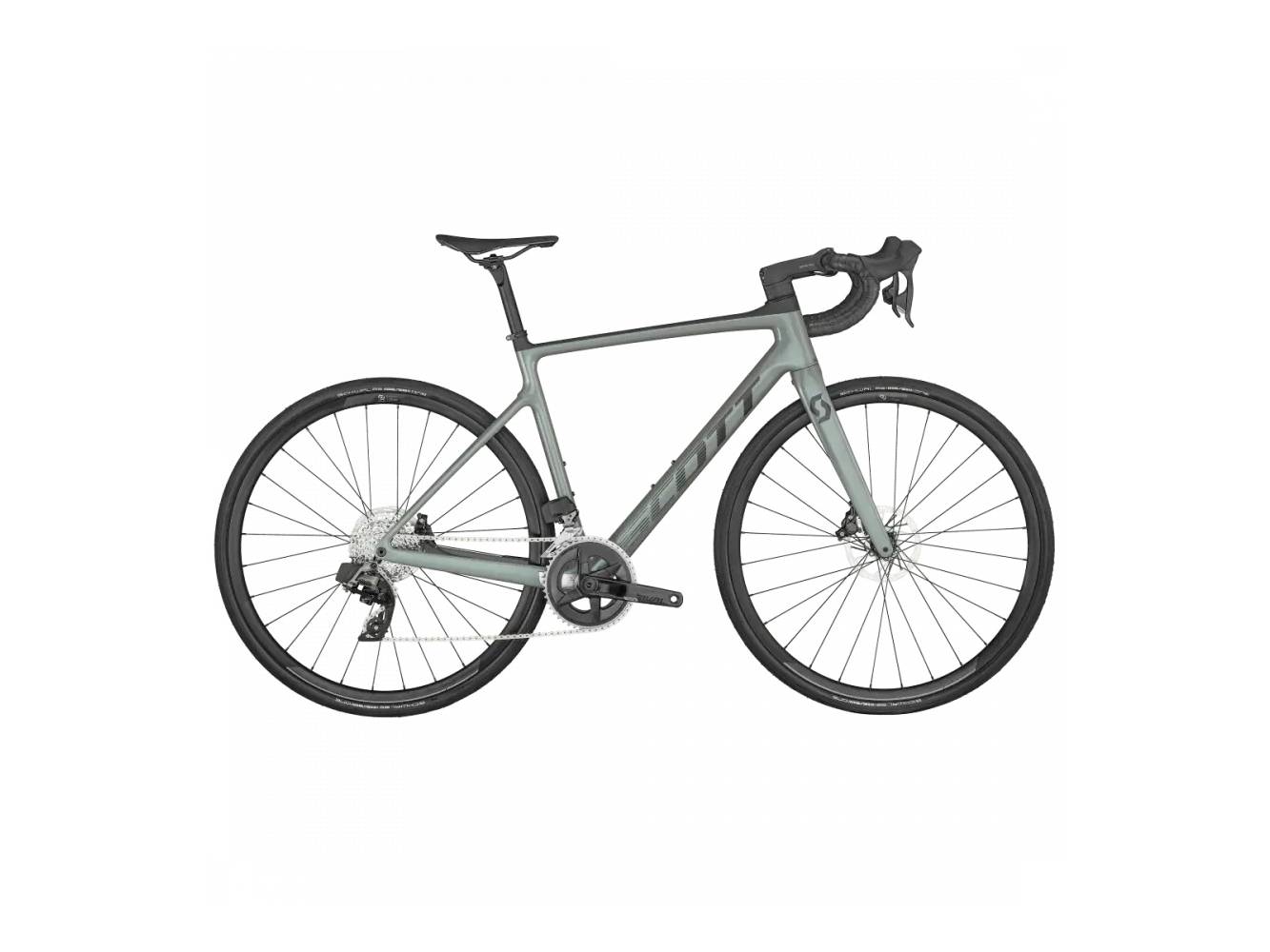 SCOTT Addict 10 Green Lightweight and Endurance Road Bike