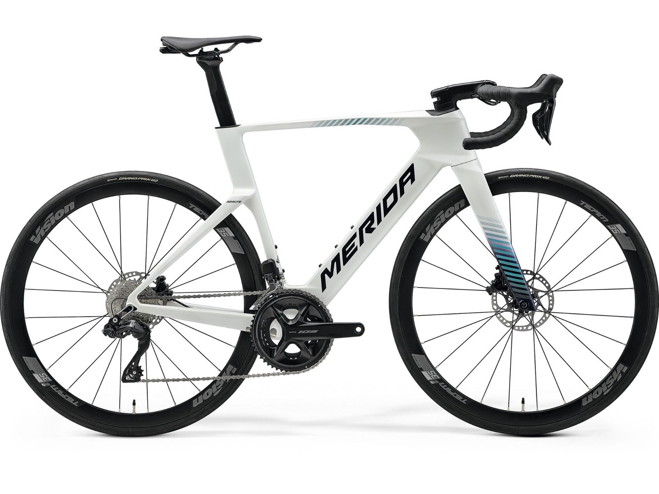 MERIDA Reacto 5000 Pearl/Blue (Teal) 2027