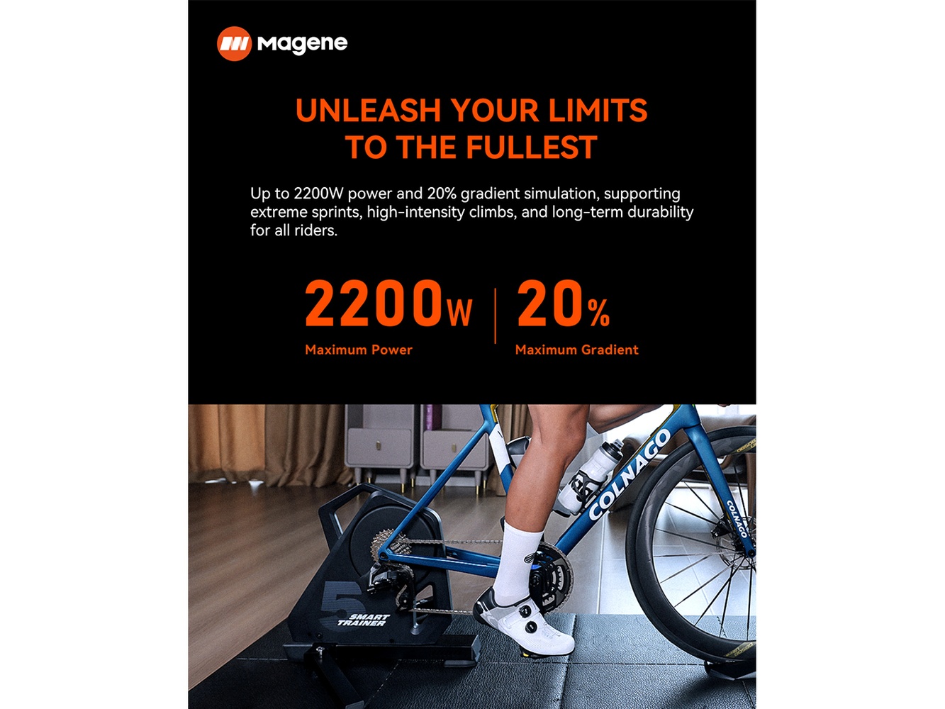 MAGENE T500 Smart Bike Trainer - Image 8