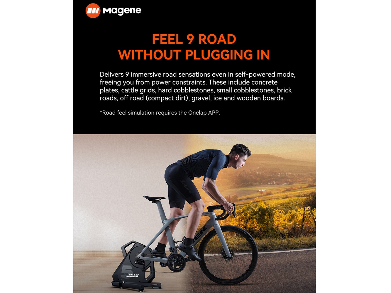MAGENE T500 Smart Bike Trainer - Image 9